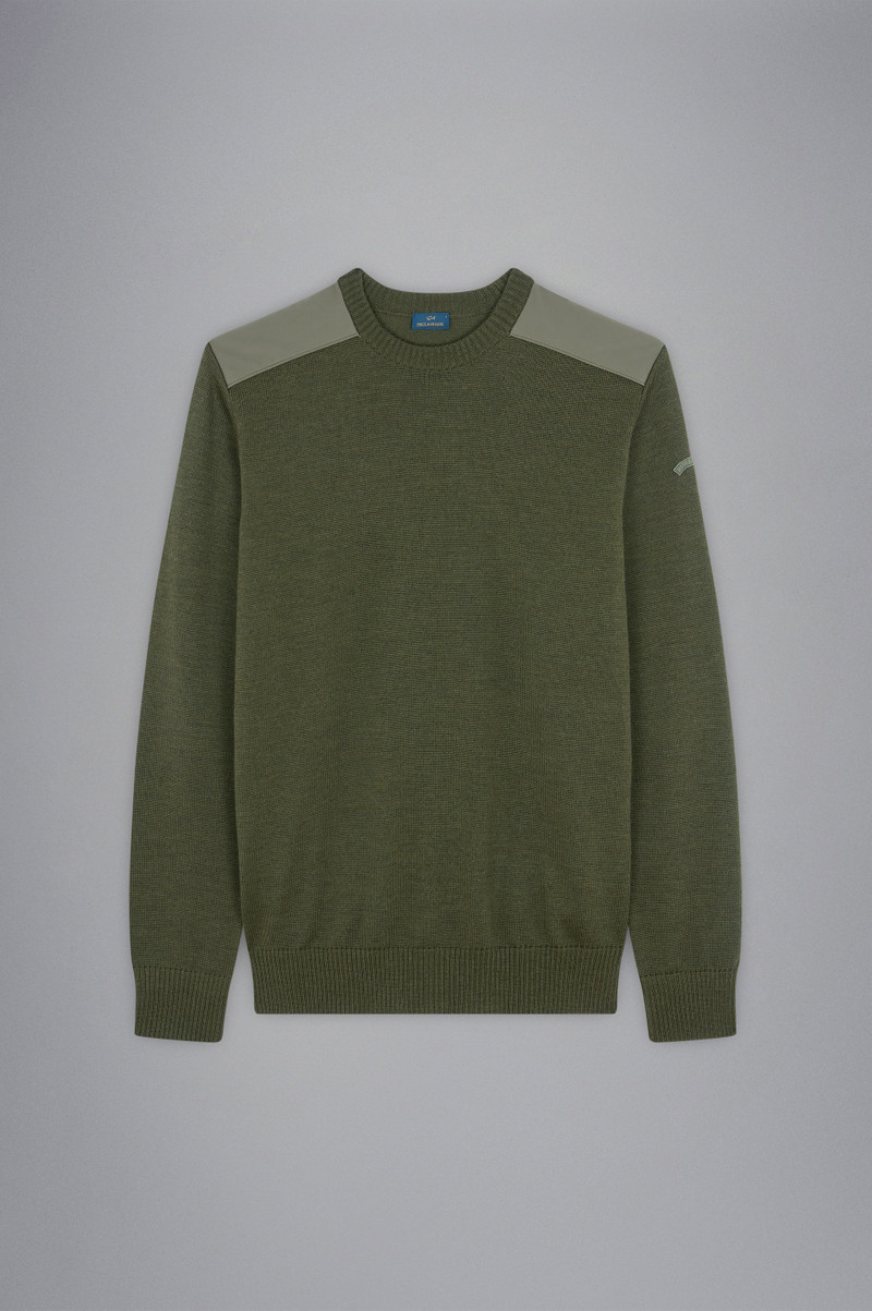 WOOL SWEATER WITH TYPHOON® INSERTS - 1