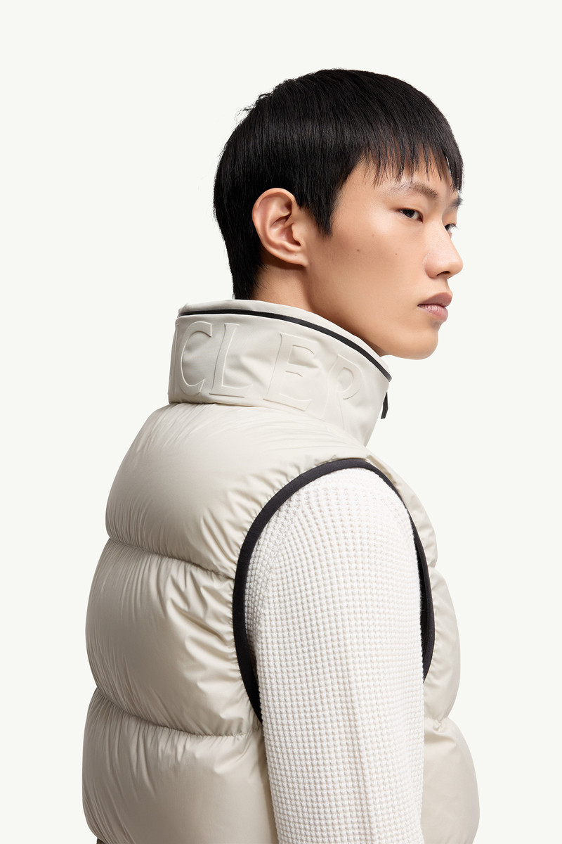 Guersac Diagonal-Quilted Hooded Down Vest 6