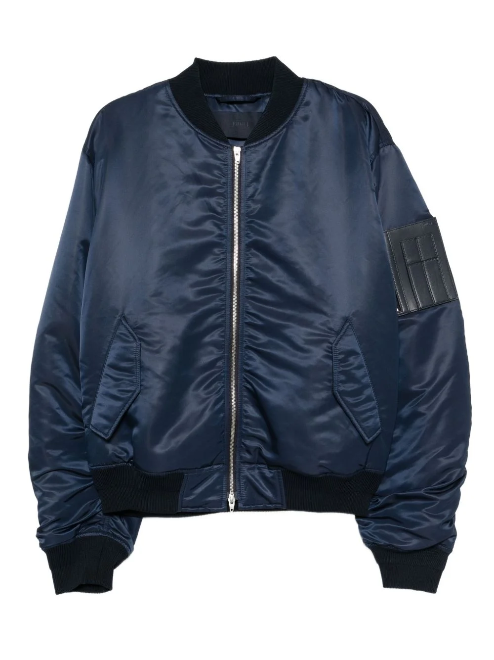 two-way zip-up MA-1 jacket - 1