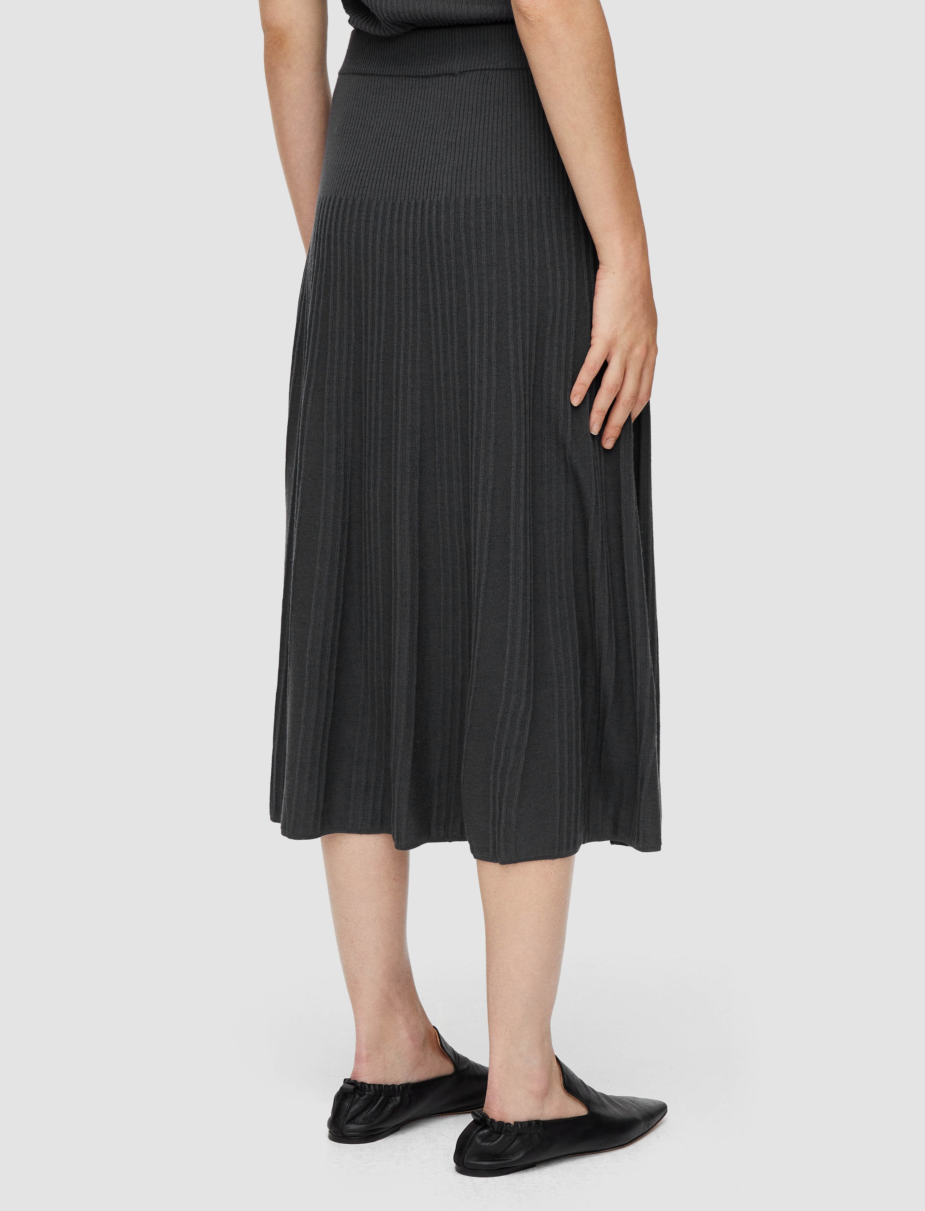 Merino Rib Skirt - 3