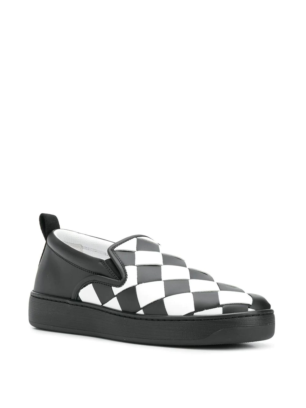 maxi weave slip-on sneakers - 2