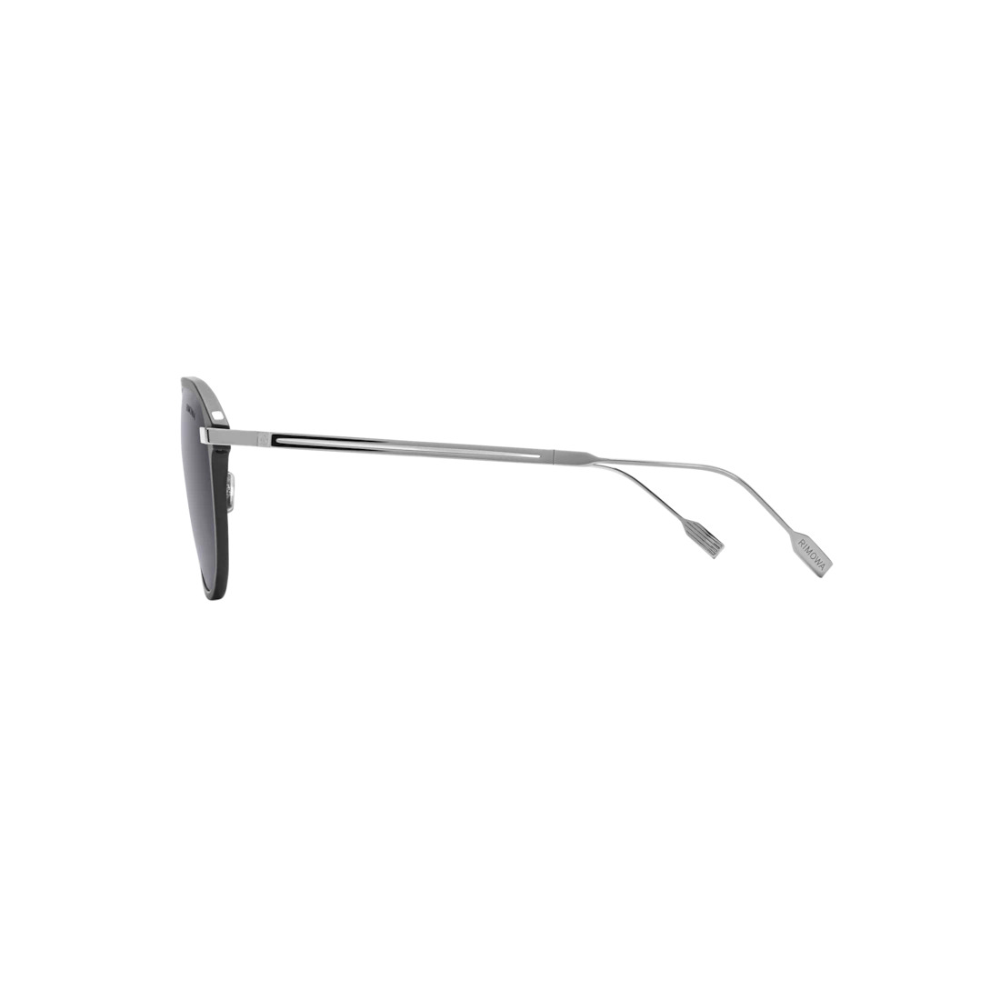 Eyewear Pilot Foldable Matte Black Sunglasses - 7