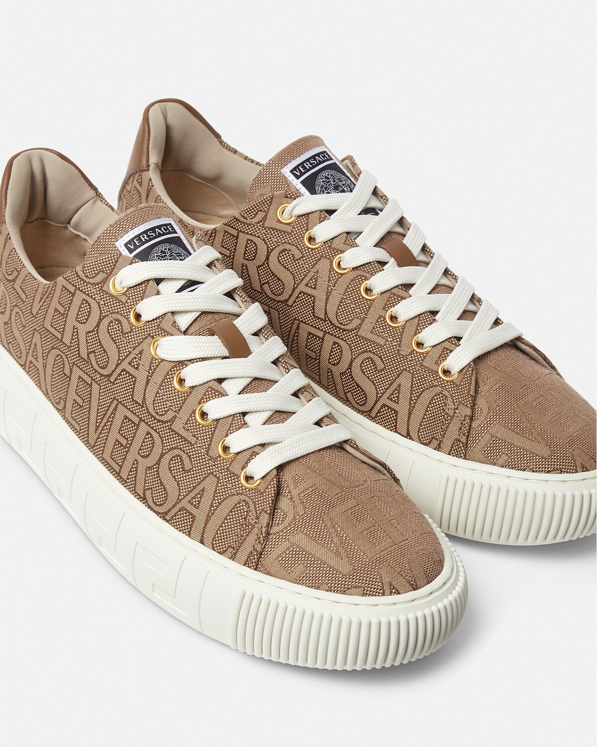 Versace Allover Greca Sneakers - 5