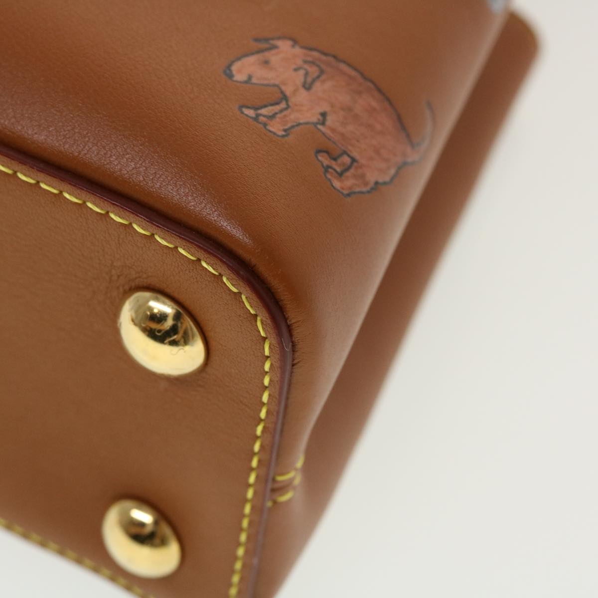 LOUIS VUITTON Catgram Capsine BB Hand Bag Brown M53185 - 8