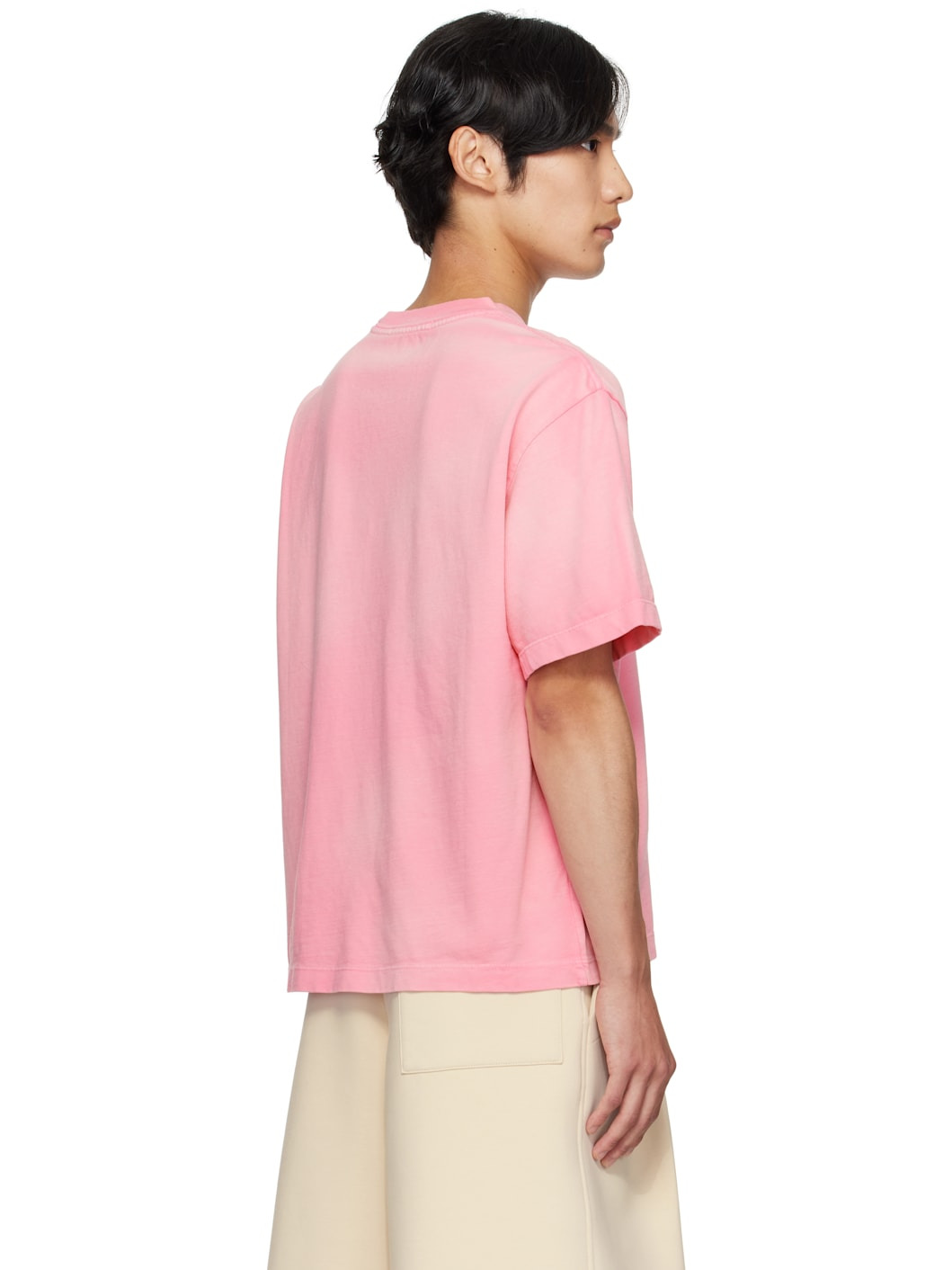 Pink Sunbleached Oversized T-shirt - 3