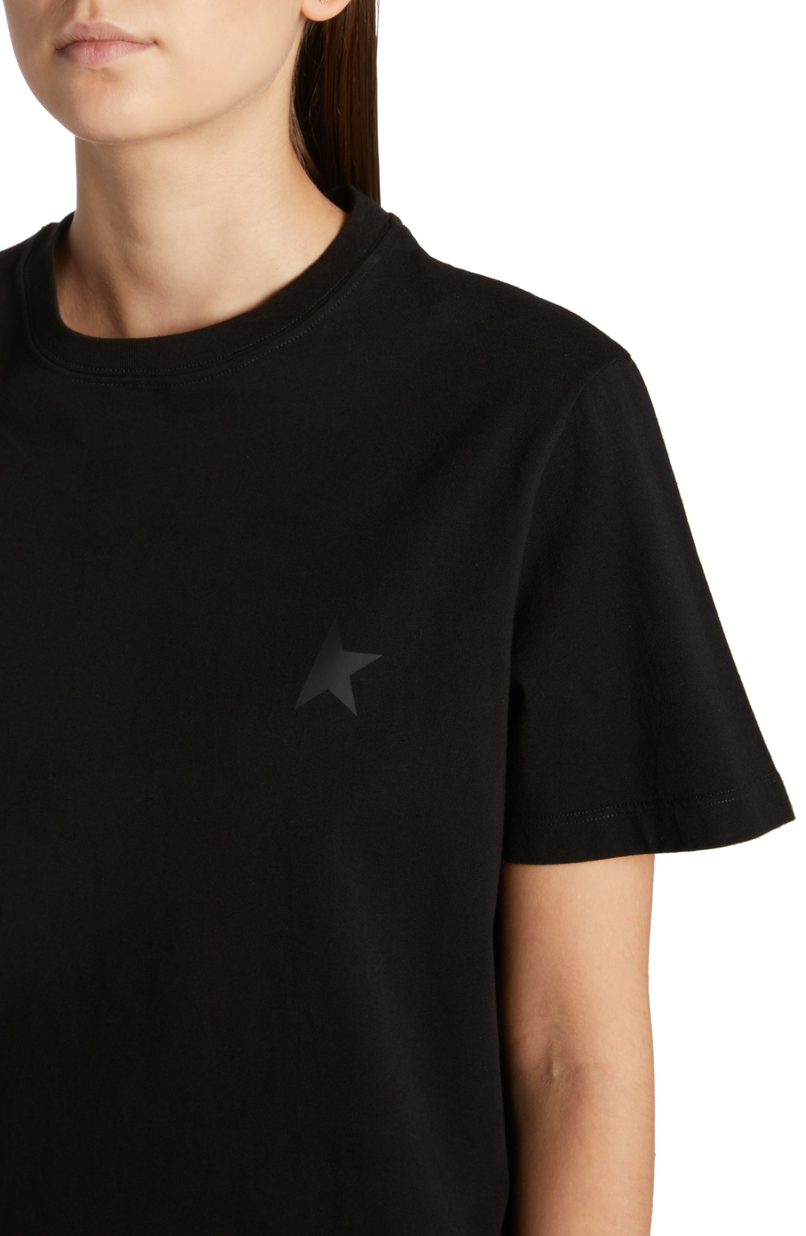 Small Star Cotton T-Shirt - 4