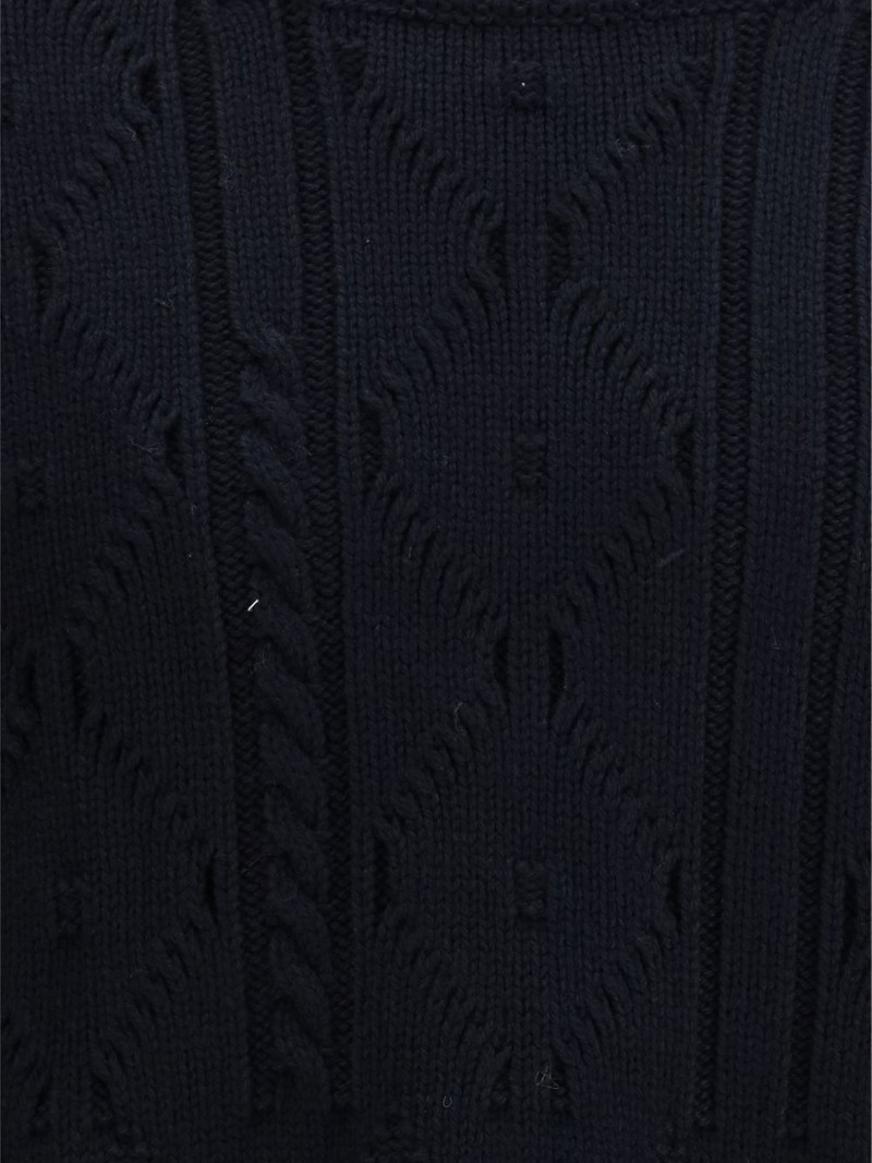 Osterly cable-knit elbow-patch sweater 4