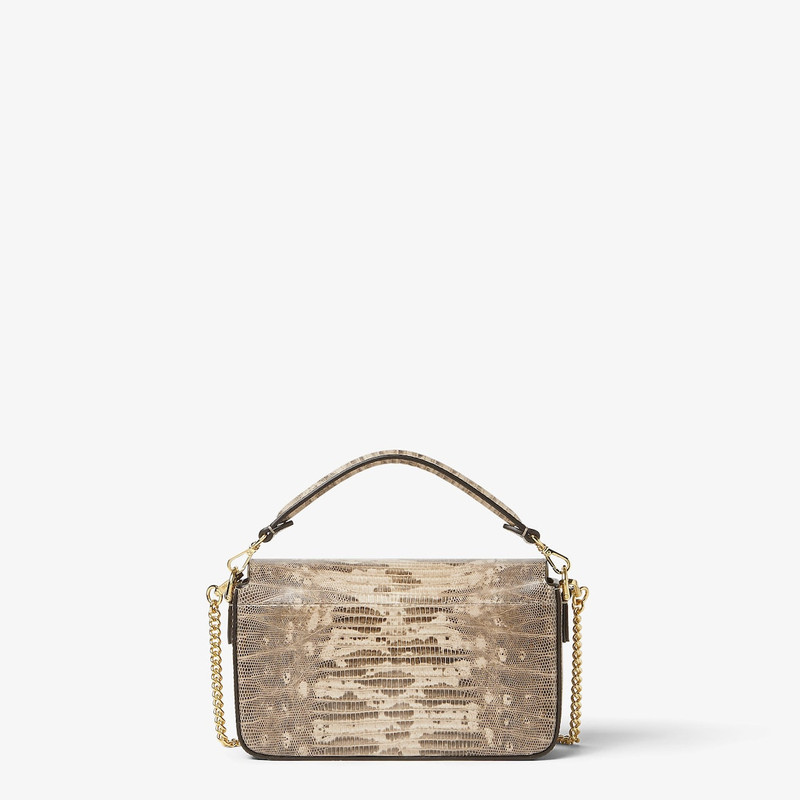Baguette® Mini Beige lizard bag 3