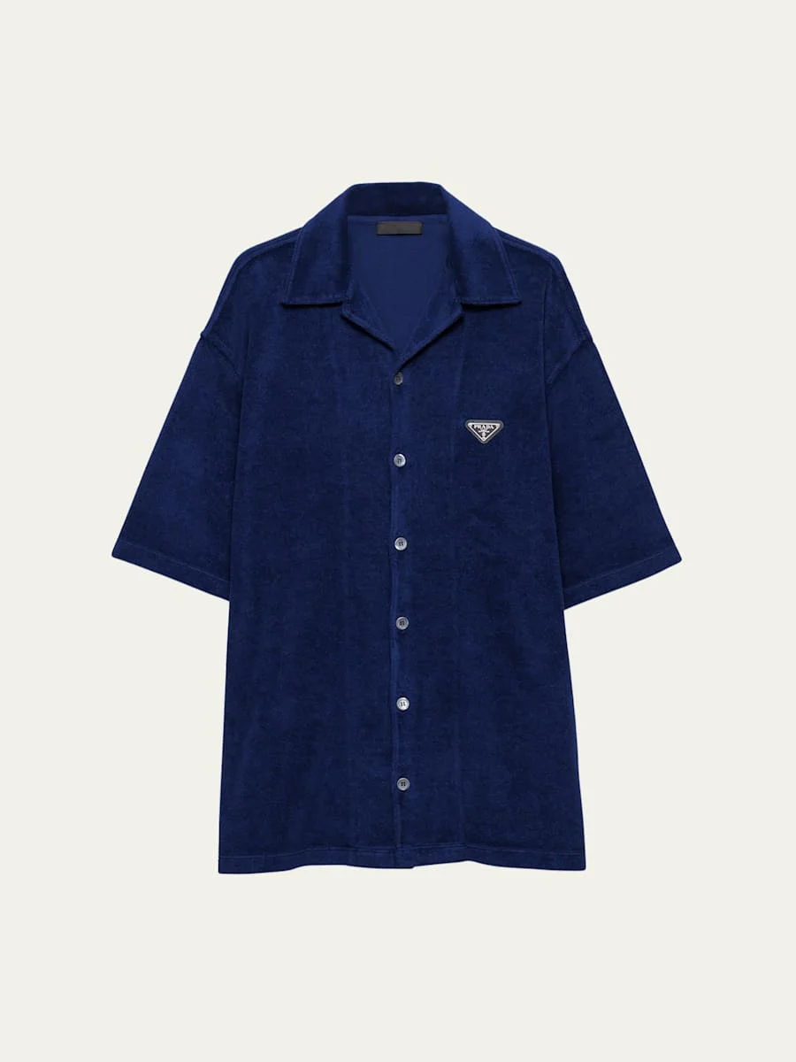 Men's Spugna Terry Bowling Shirt - 1