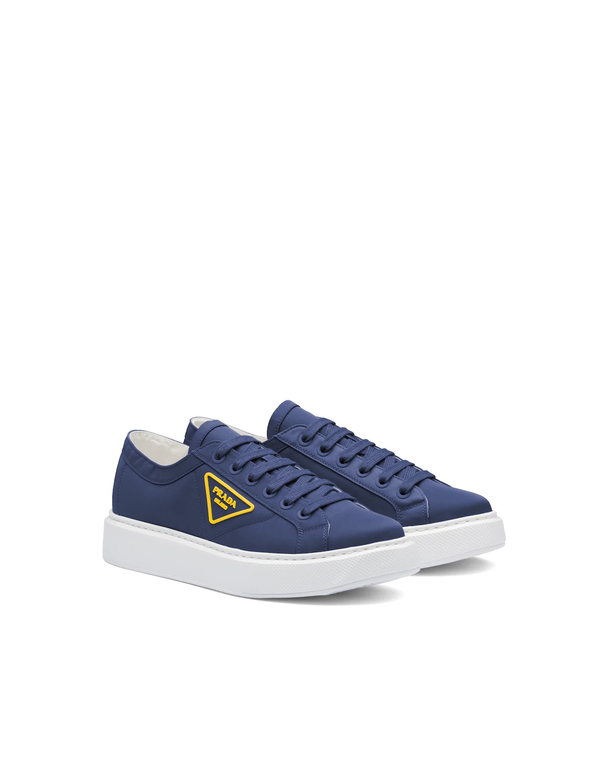 Nylon gabardine sneakers - 1