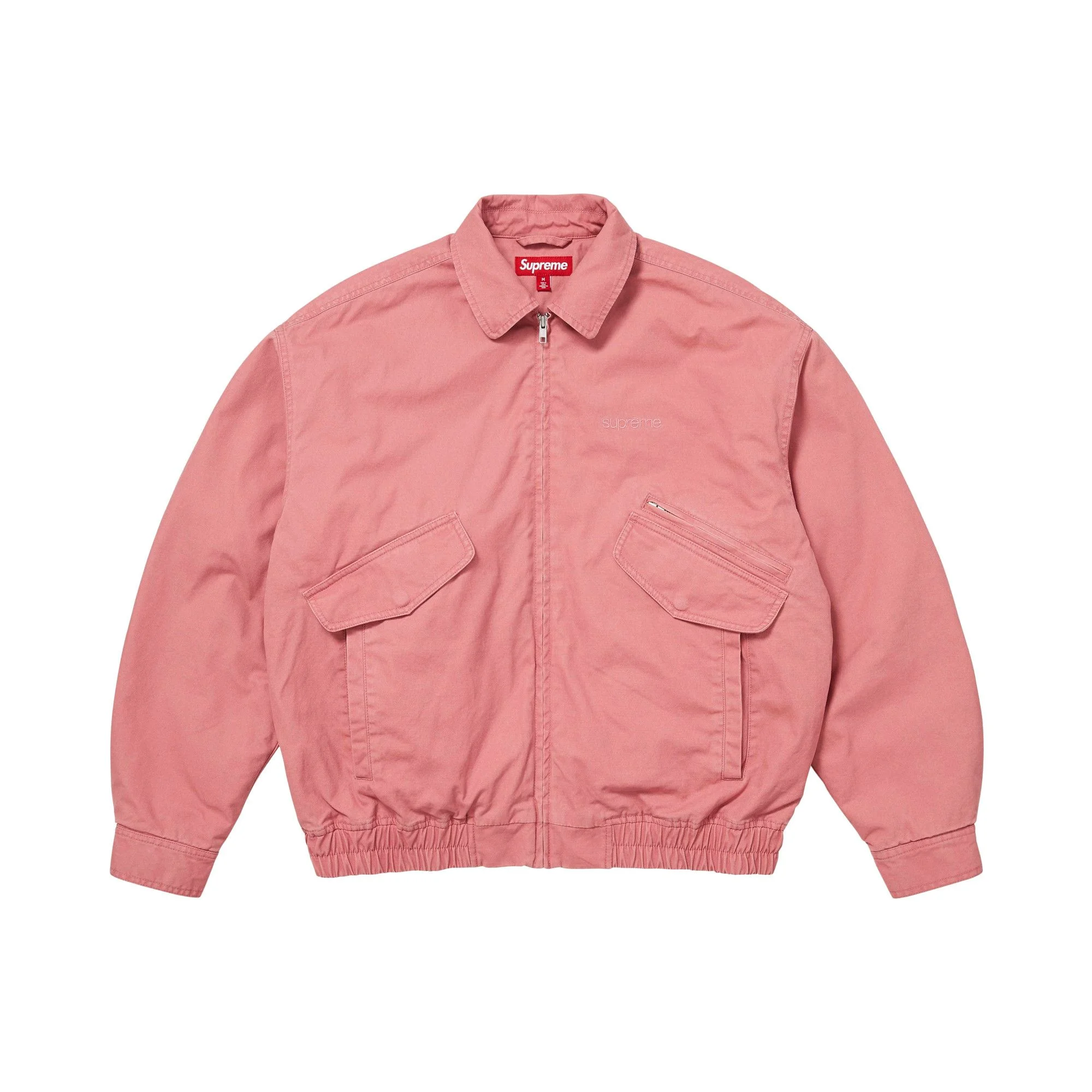 Supreme Hooded Utility Jacket 'Pink' - 1