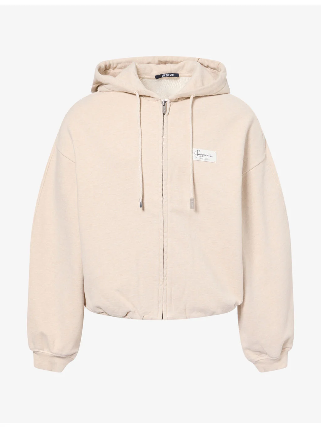 Brand-Patch Relaxed-Fit Cotton Hoody - 1