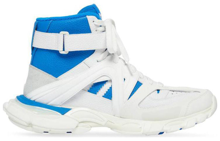 Balenciaga x adidas originals Track Forum Sneakers 'White Blue' 712828W3CZ19040 - 2