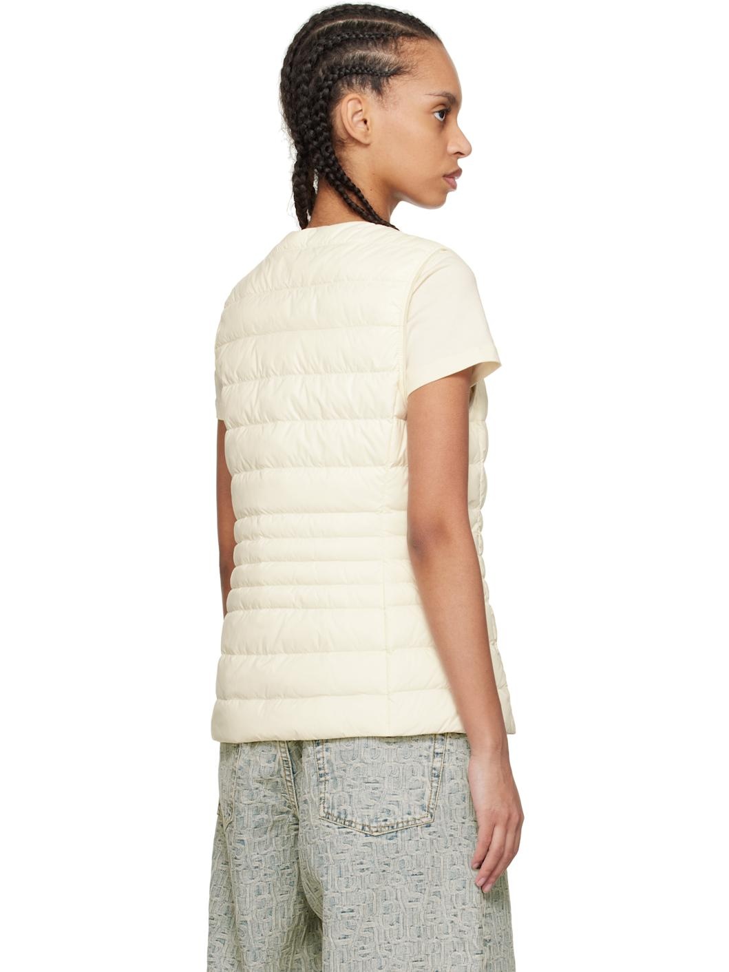 White Irigny Down Vest - 3