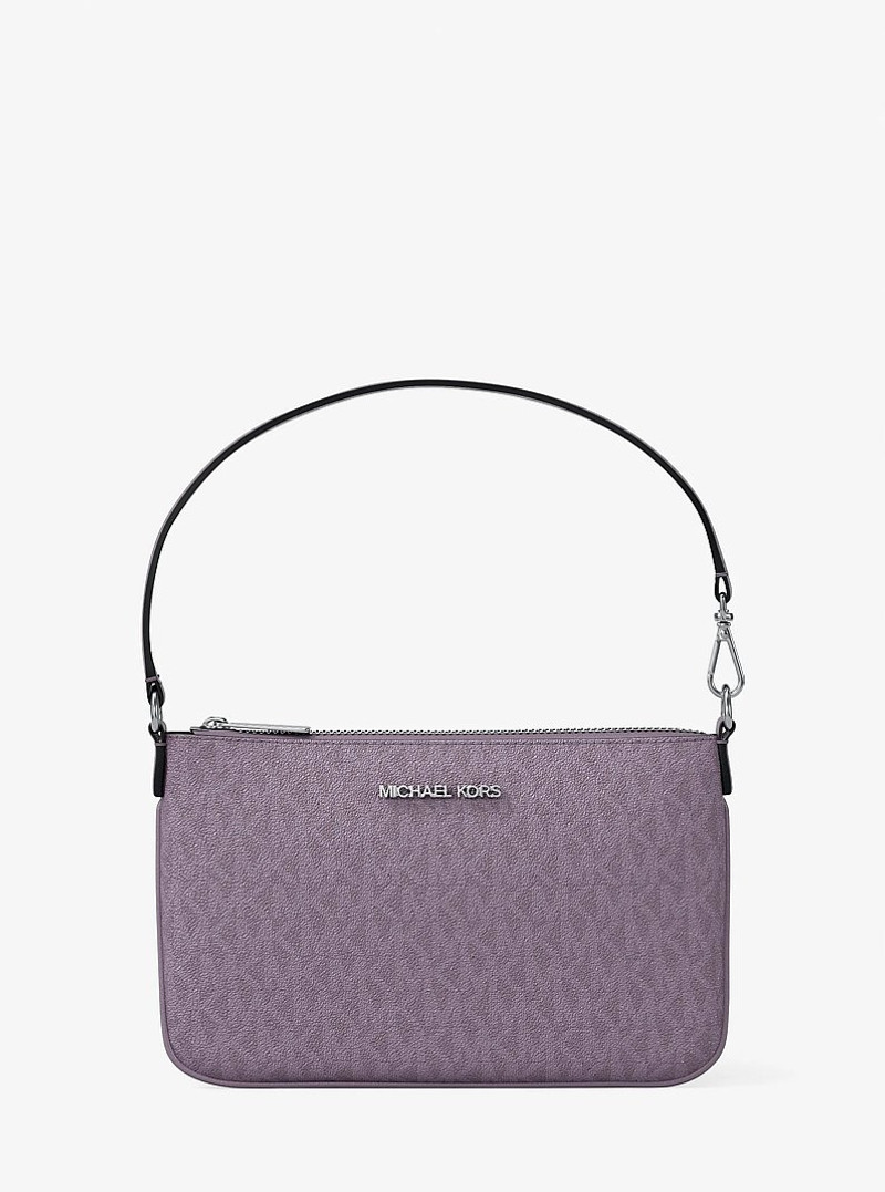 Jet Set Small Signature Logo Convertible Wristlet 1