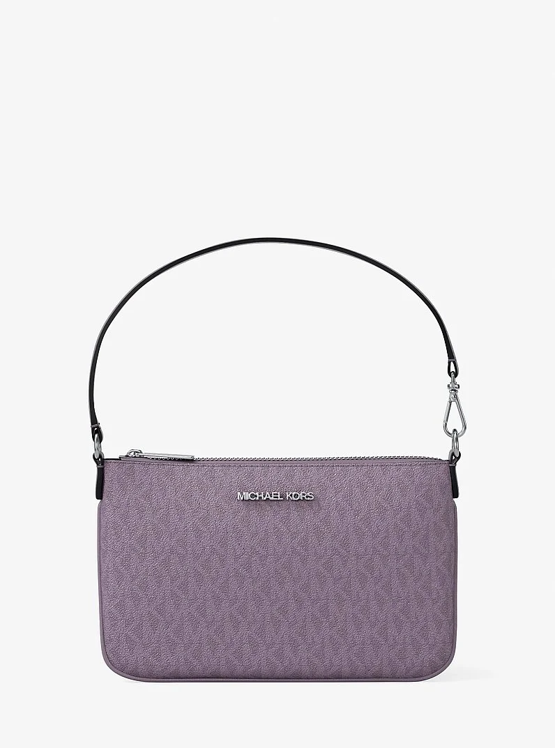 Jet Set Small Signature Logo Convertible Wristlet - 1
