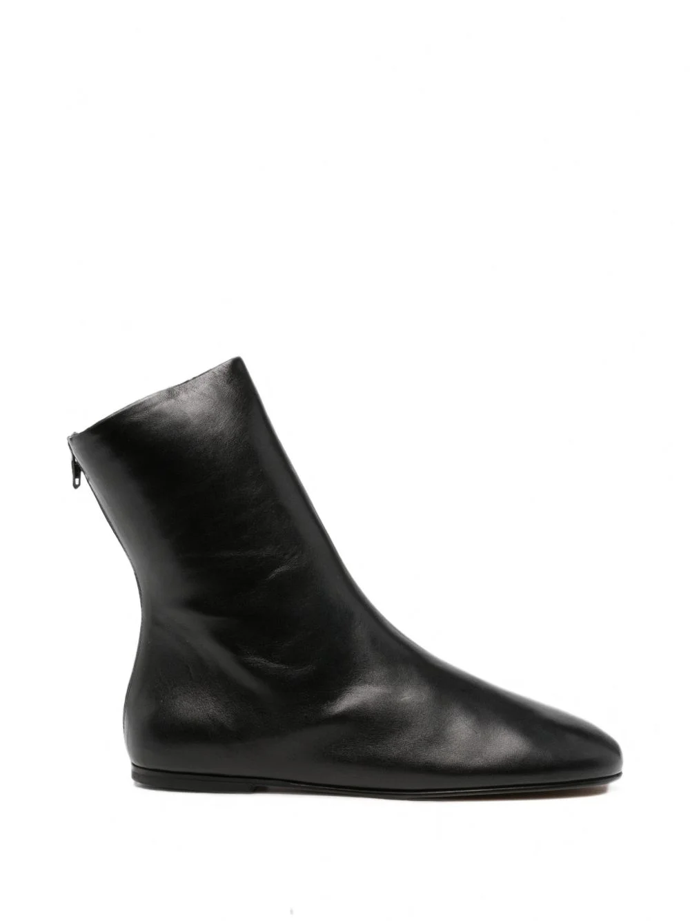 Floor leather ankle boots - 1