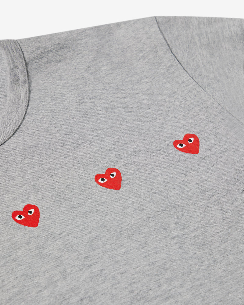 Multi Red Heart T-Shirt Unisex - 2