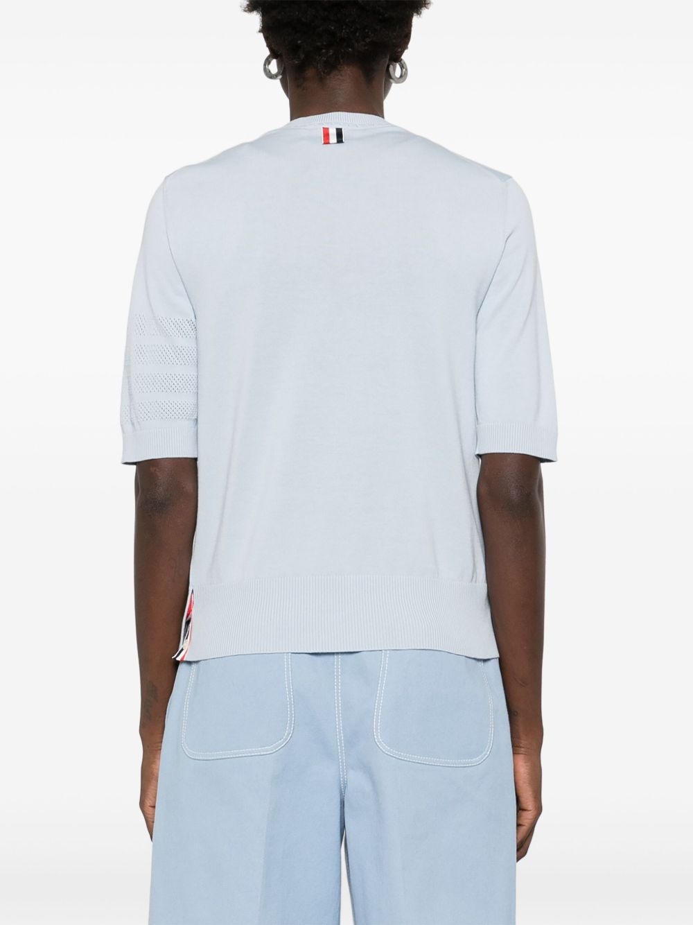 THOM BROWNE - Women Jersey Stitch SS Tee - 3