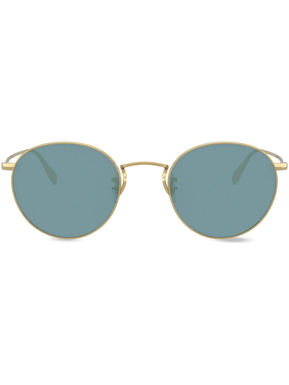 tinted round-frame sunglasses - 1