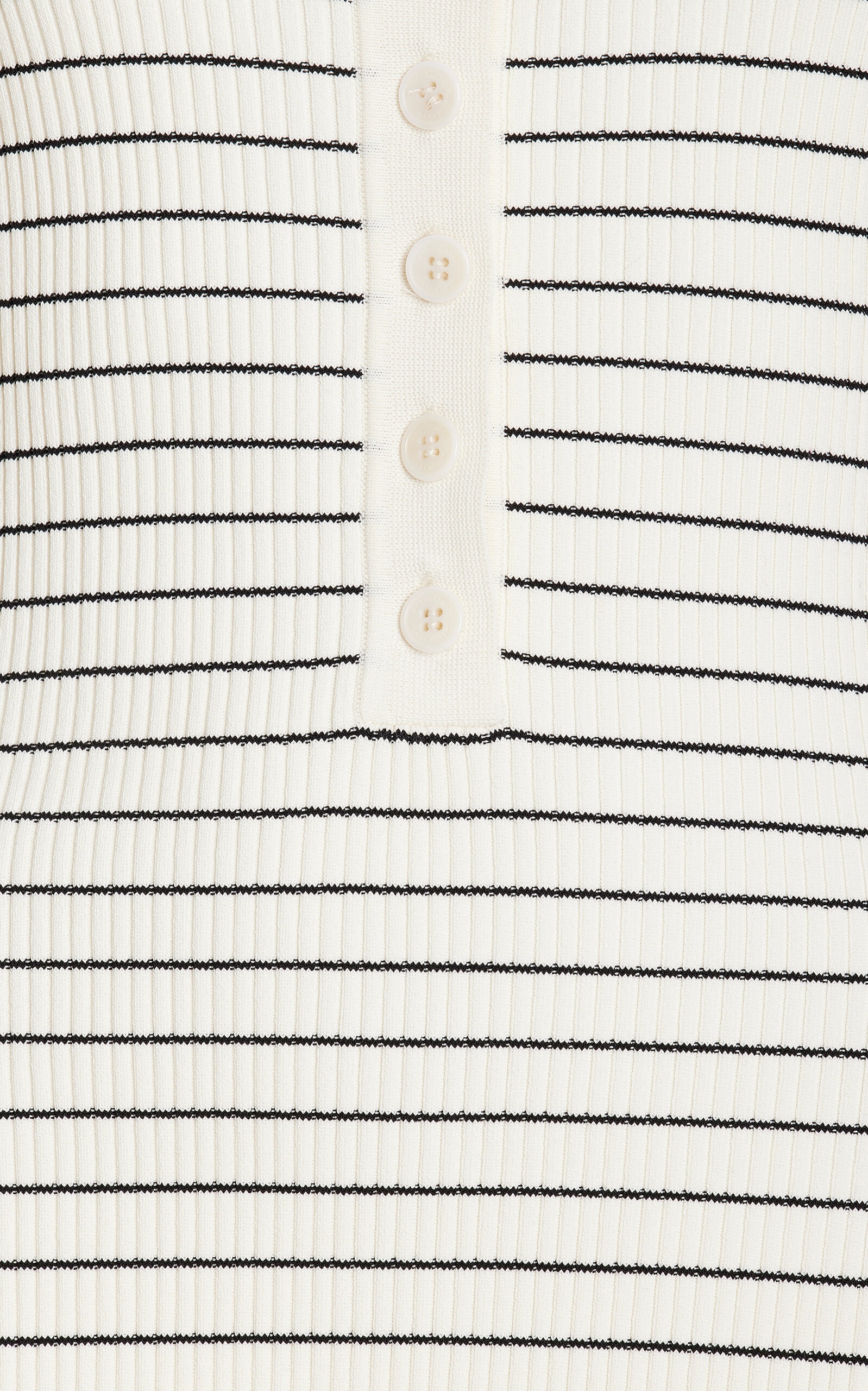 Parley Striped Knit Bodysuit white - 5