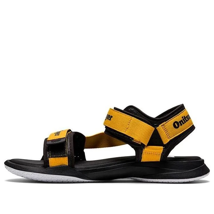 Onitsuka Tiger Ohbori Strap Sandals 'Tiger Yellow Black' 1183B305-750 - 1