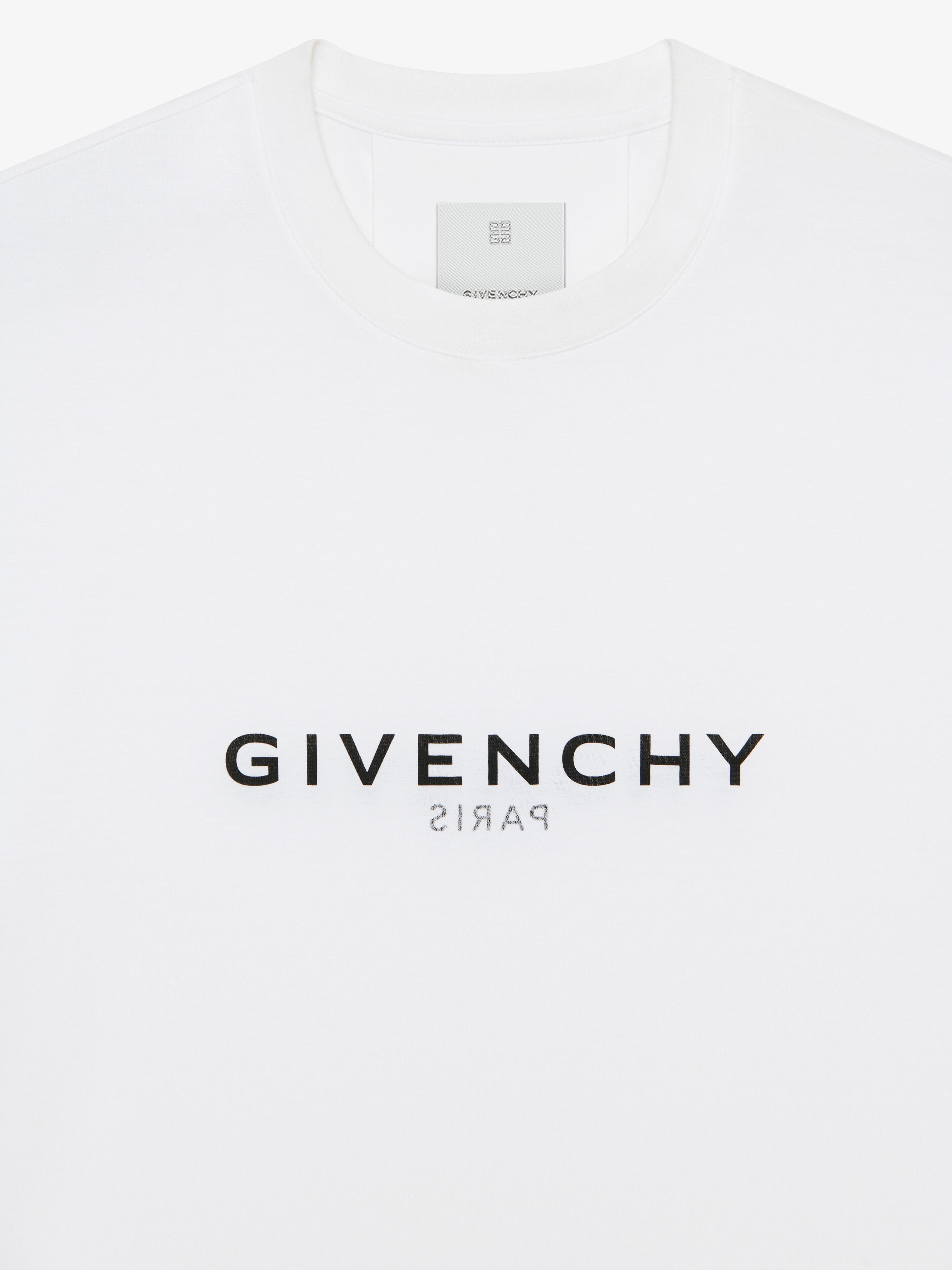 GIVENCHY REVERSE SLIM FIT T-SHIRT IN COTTON - 6