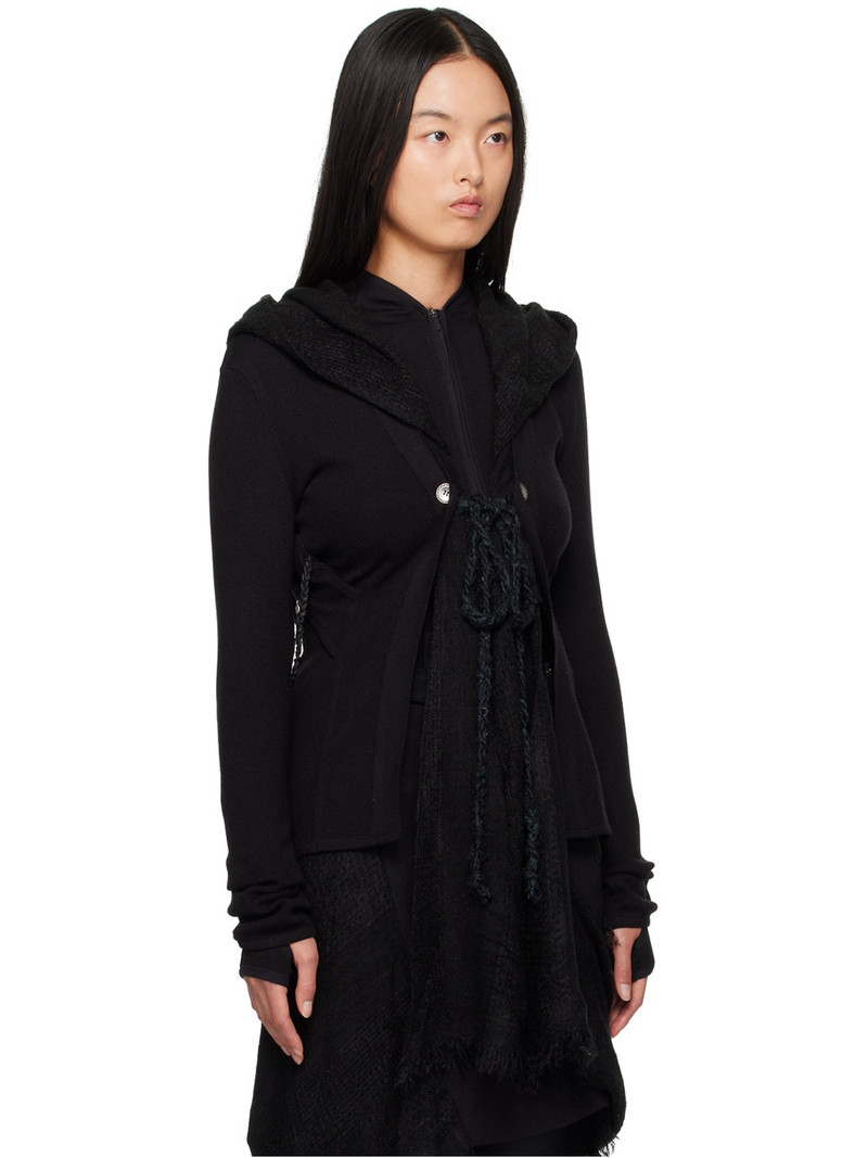Black Hooded Jacket 2