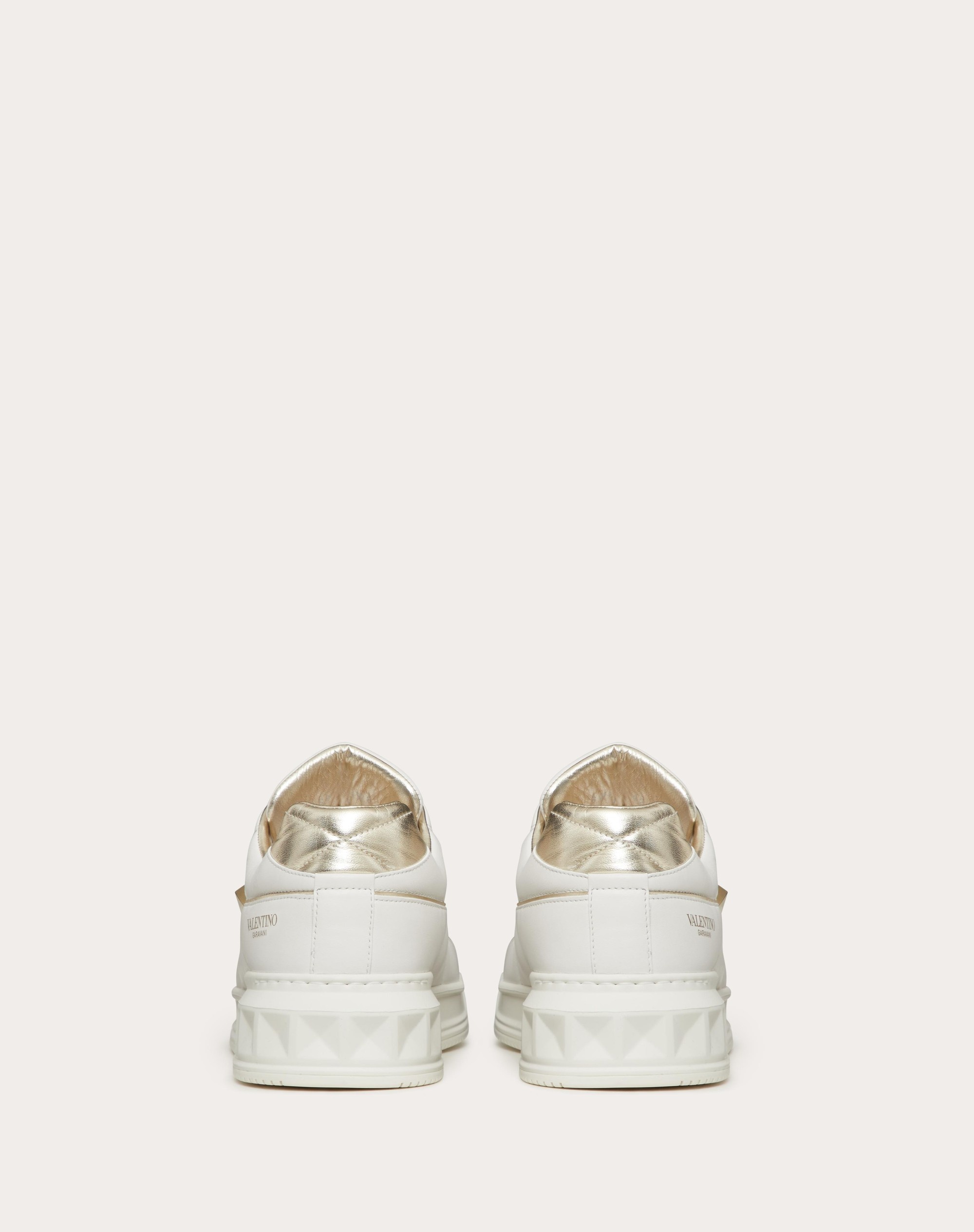 ONE STUD LOW-TOP SNEAKER IN NAPPA LEATHER - 3