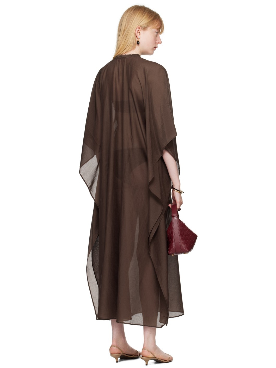 Brown Cove Maxi Dress - 5
