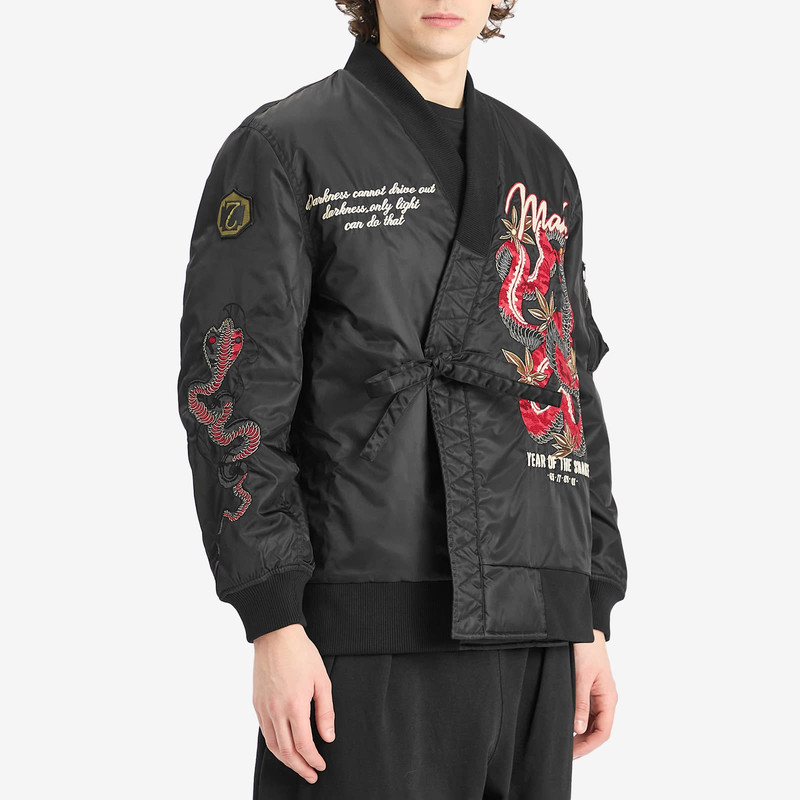 MAHARISHI Maharishi Year Of The Snake MA-1 Kimono Jacket outlook
