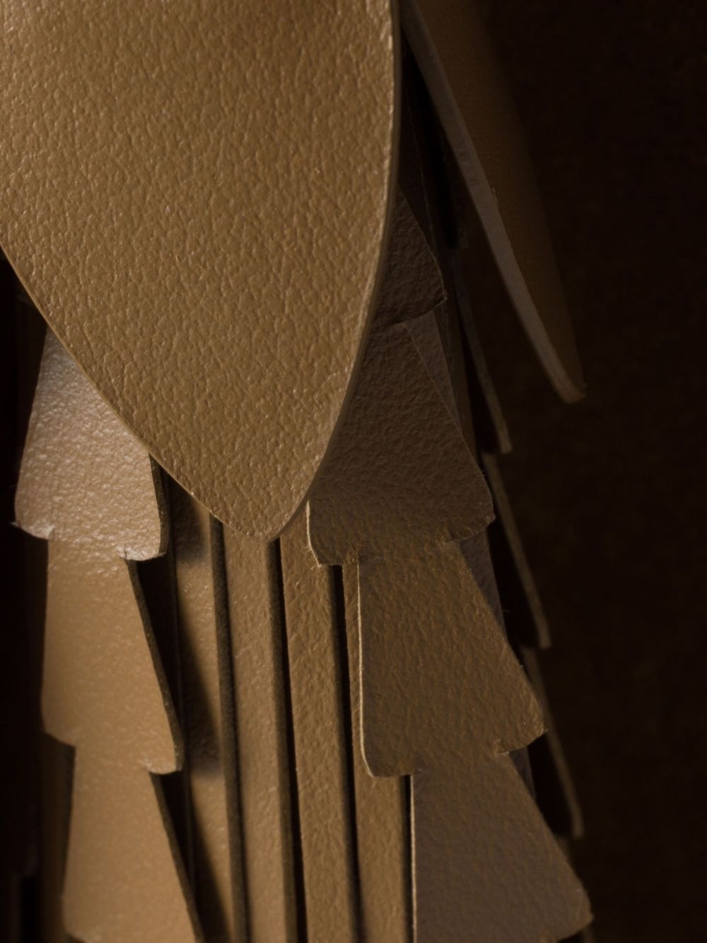 tassel-detail suede tote bag - 4