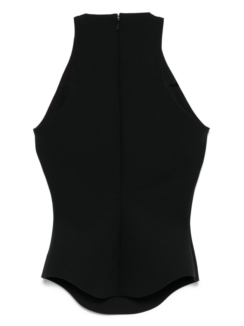 MUGLER star cut-out top outlook