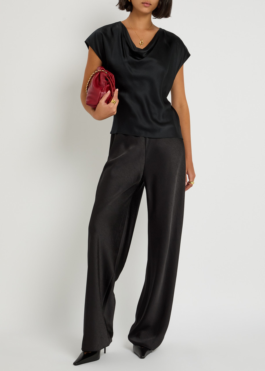 Vince Cowl-neck Silk Blouse - 4