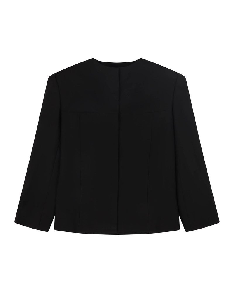 OBLONG TAILORED JACKET BLACK WOOL 7