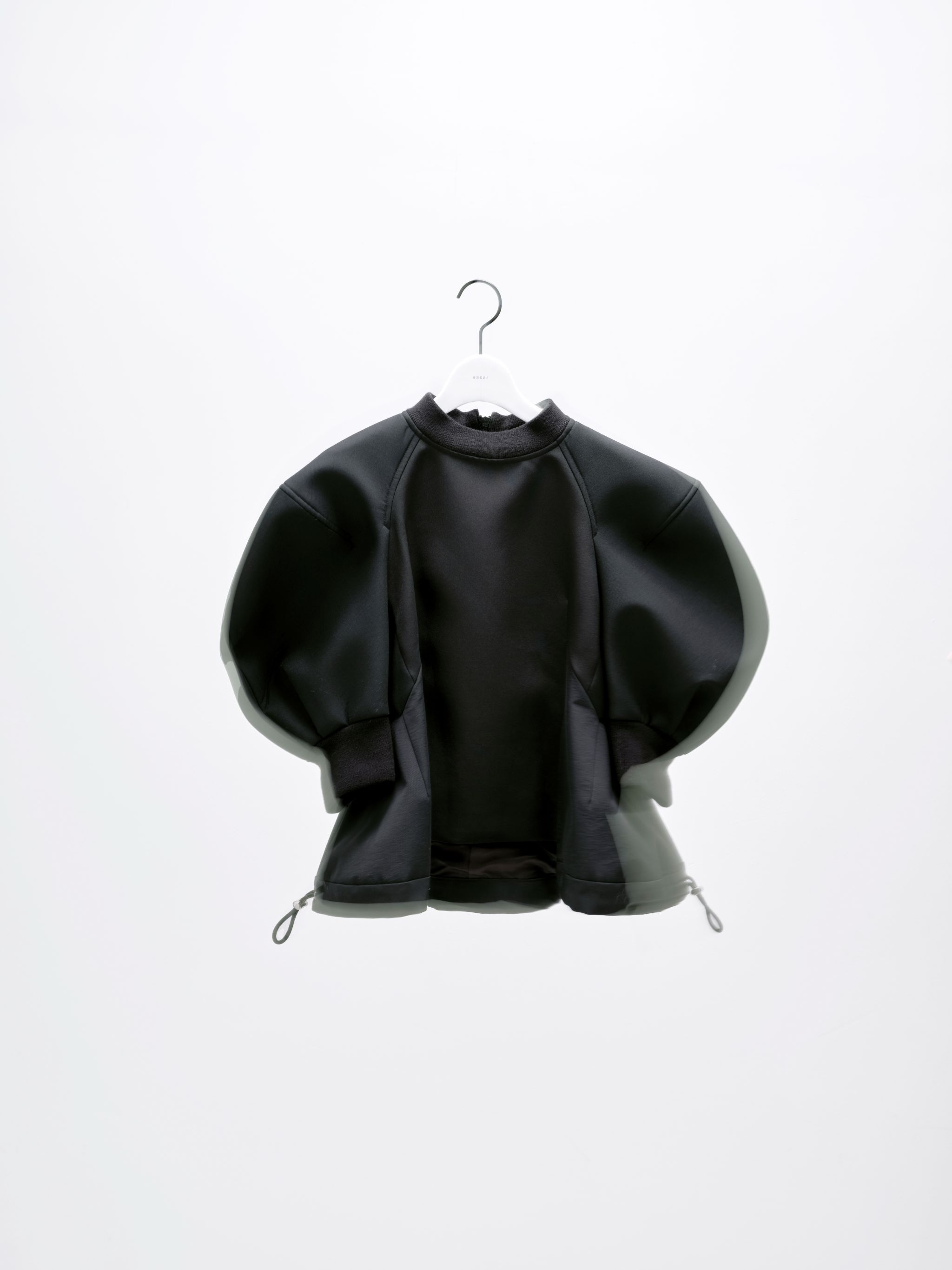 Matelasse Twill Mix Pullover - 2