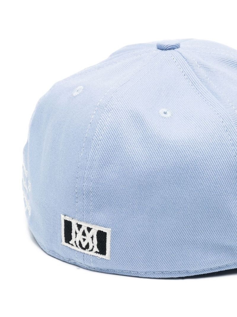 embroidered-logo cotton cap - 2