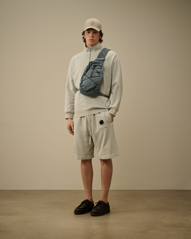 C.P. Company Malfilè Fleece Lens Shorts outlook