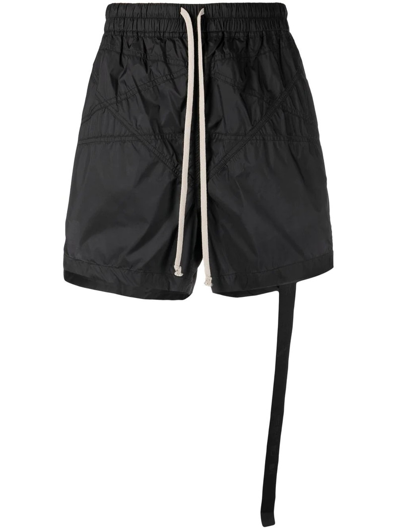 drawstring-waist shorts 1