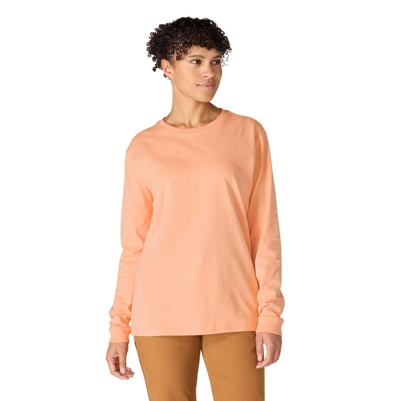 Women's Dearborn Loose LS Logo T-Shirt 1