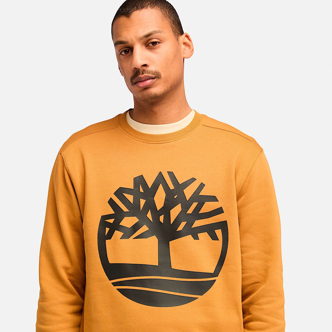 Men's Timberland Tree Logo Crewneck Sweatshirt - 4