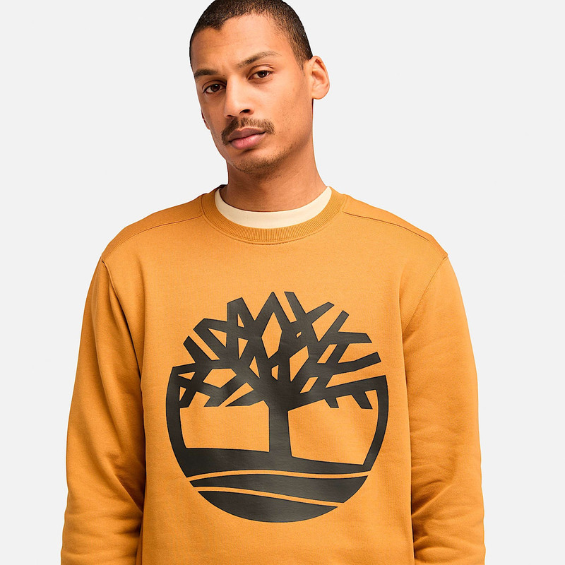 Men's Timberland Tree Logo Crewneck Sweatshirt 4