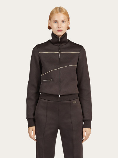 FERRAGAMO Sports blouson with piping outlook