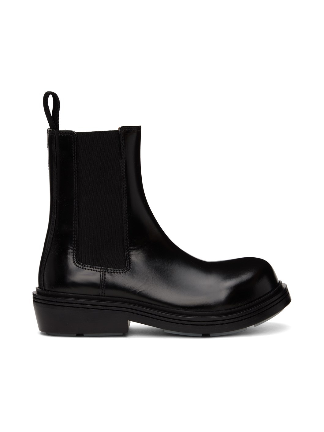 Black Fireman Chelsea Boots - 1