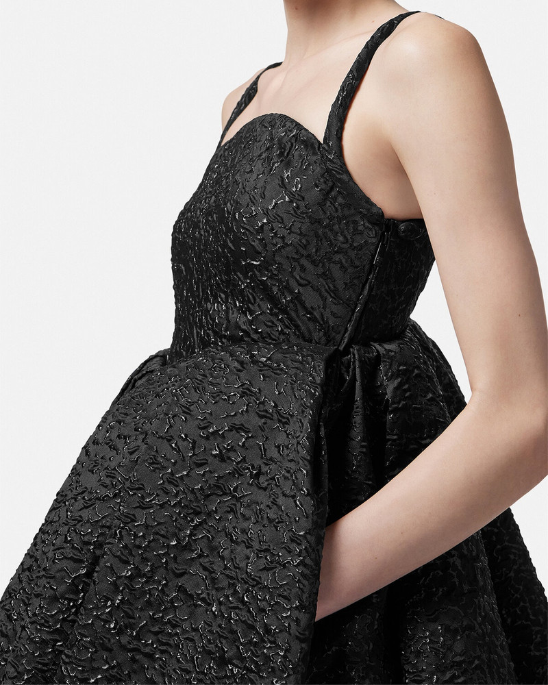 Lurex Cloquet Box Pleat Mini Dess 5