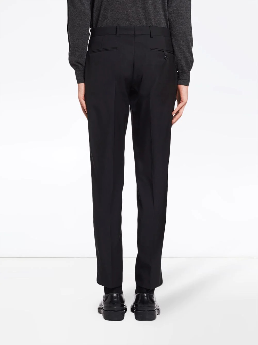 slim fit trousers - 4