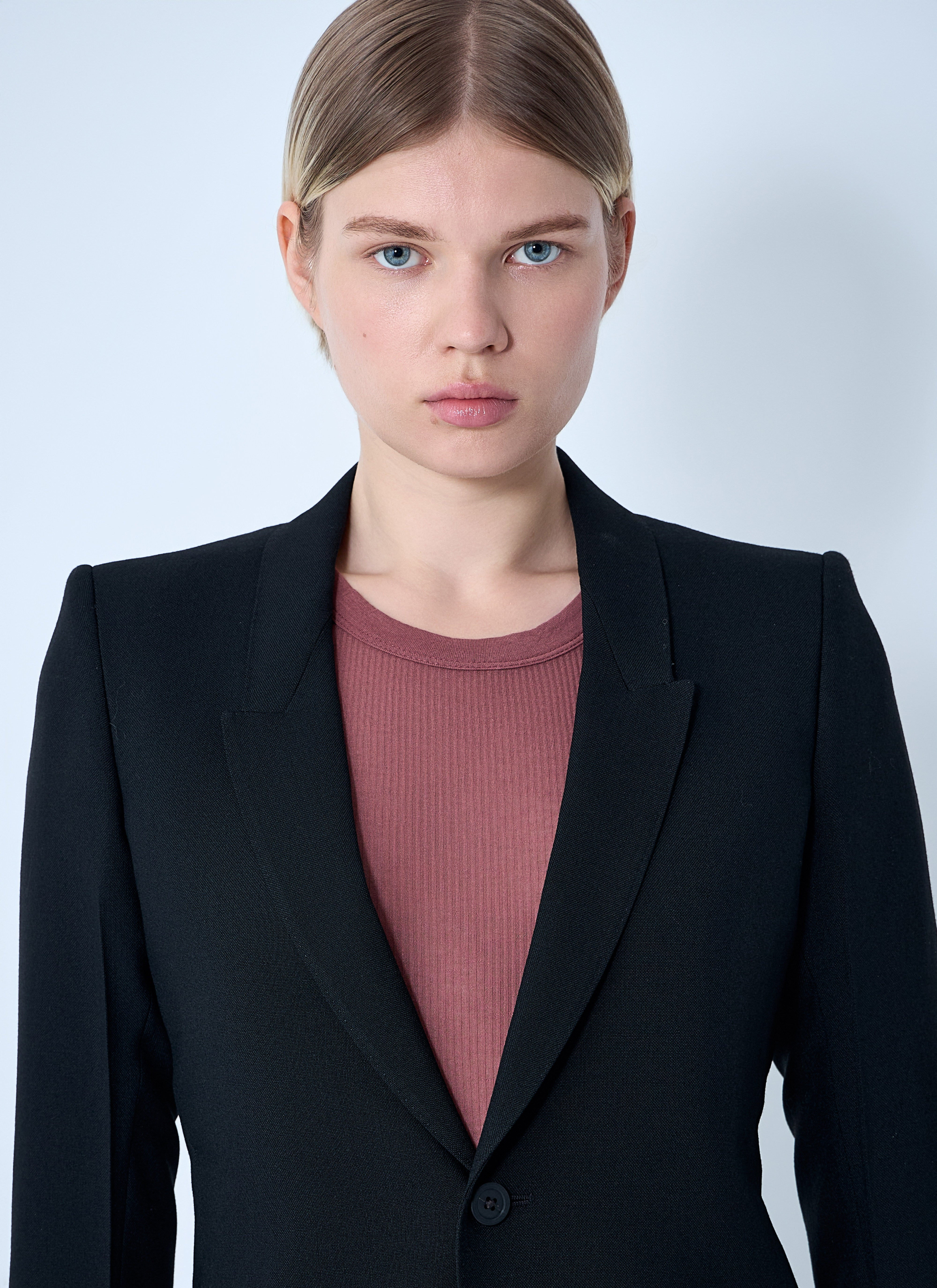 Rick Owens Women Extreme Soft Single-Breasted Blazer - 5