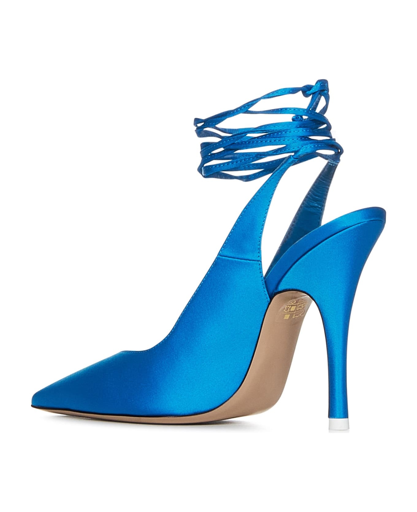 Light Blue Canvas Pumps - 3