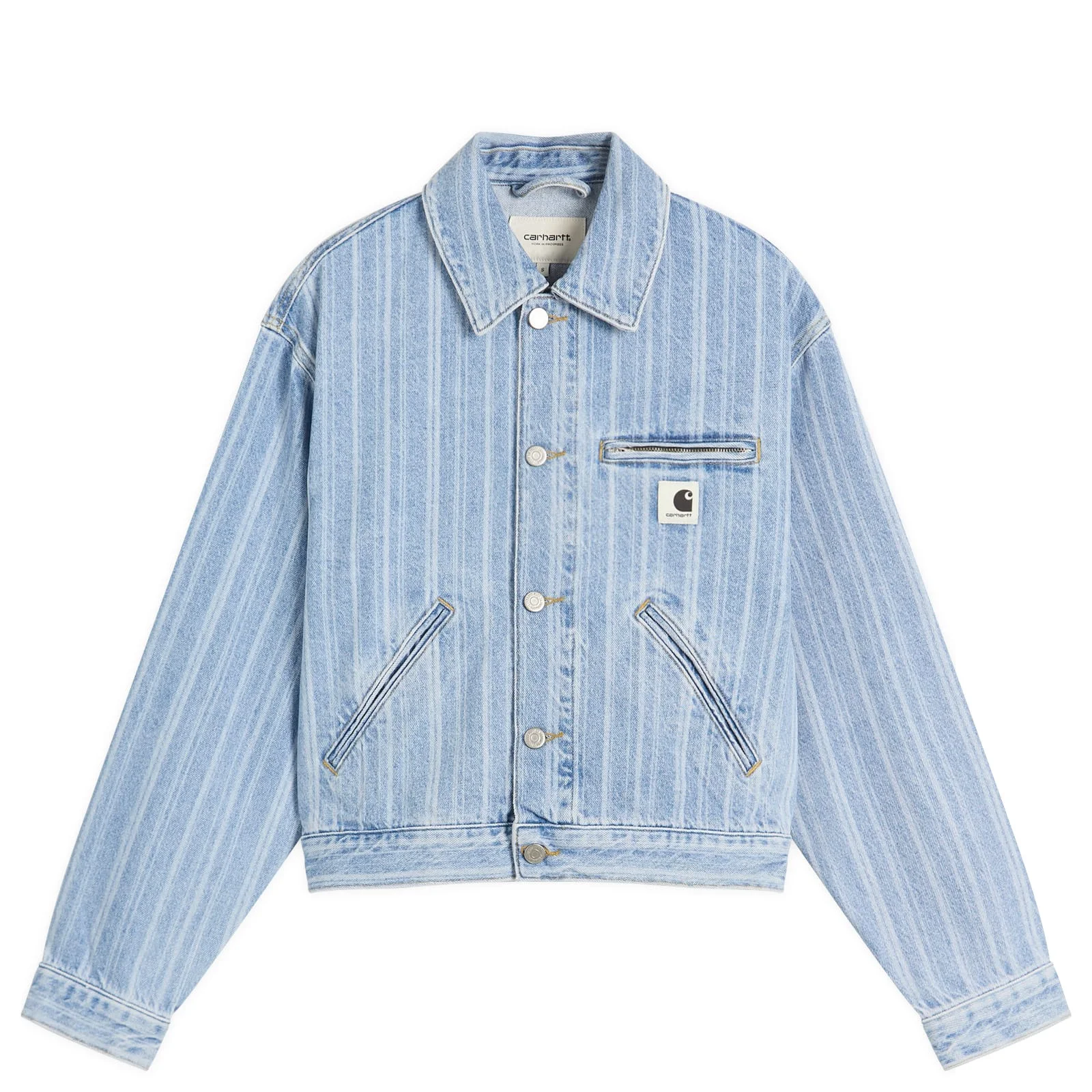 Carhartt WIP Rylan Stripe Denim Jacket - 1
