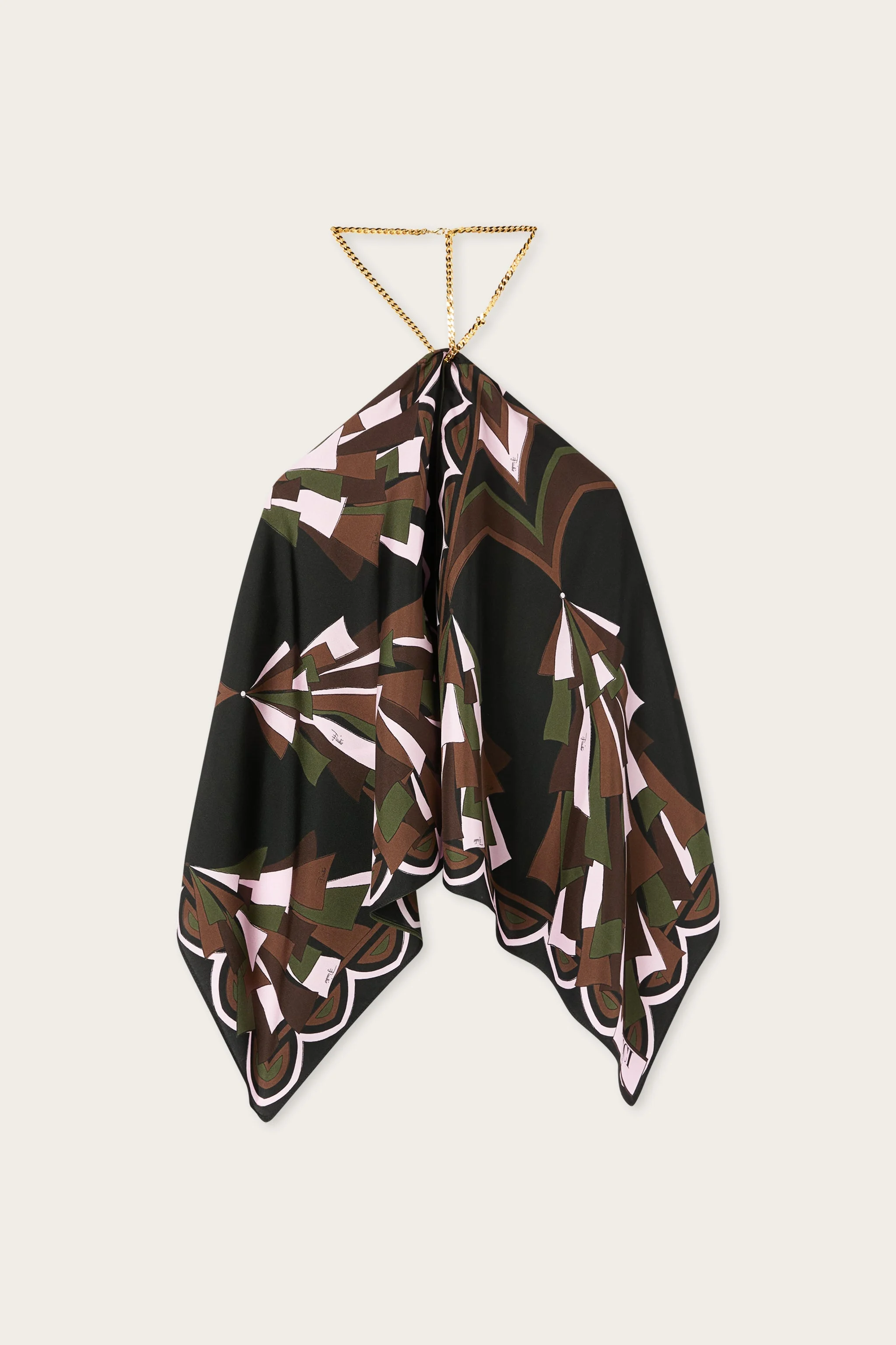 BAIADERA PRINT CHAIN TOP - 1